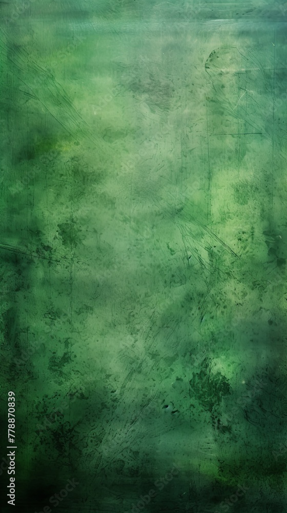 Green dust and scratches design. Aged photo editor layer grunge abstract background - obrazy, fototapety, plakaty 