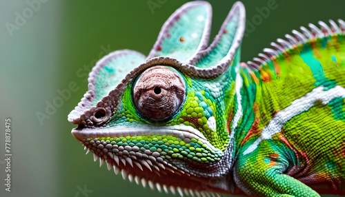 A-Chameleon-With-Its-Eyes-Scanning-The-Surrounding- 2
