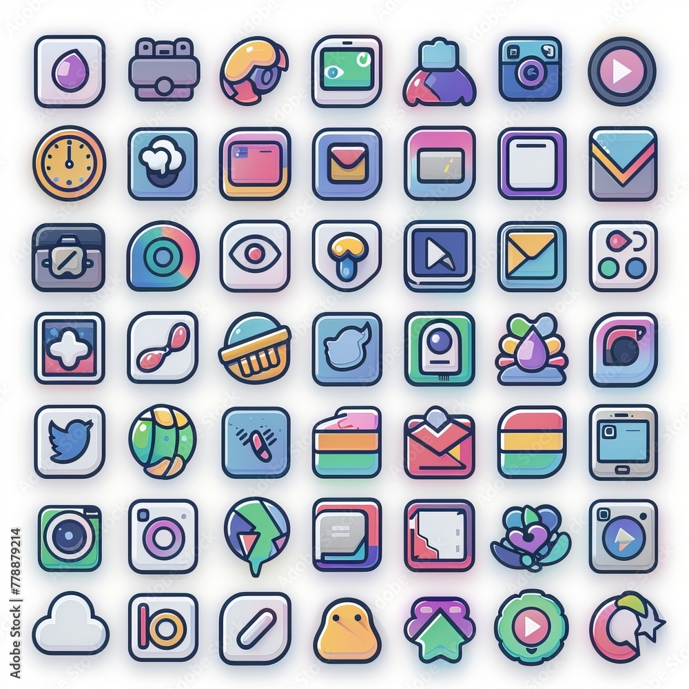 Developer Vector Icons: Meticulously Crafted Collection Developer Vector Icons: Meticulously Crafted Collection