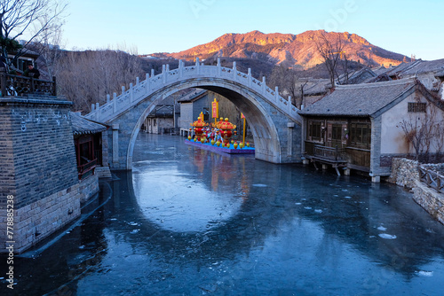 Gubei water town, the old town of China, Beijing and the Simatai Great Wall  photo