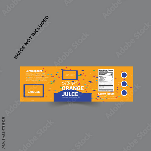 Bottle label, Package template design, Label design, mock up design label template.