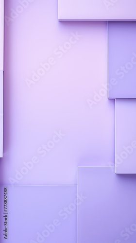 Lavender abstract color paper geometry composition background with blank copy space for design geometric pattern 