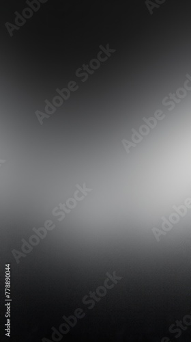 Black white glowing grainy gradient background texture with blank copy space for text photo or product presentation 