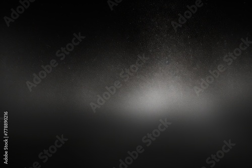 Black white glowing grainy gradient background texture with blank copy space for text photo or product presentation 