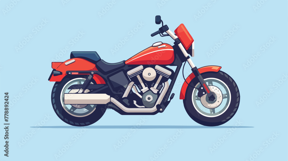 Motorcycle mirror icon vector illustration symbol d