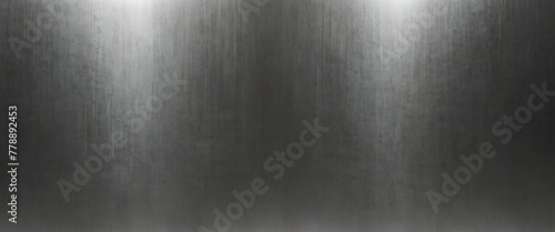 plain white bright shiny glossy polished brushed metal background texture metallic of sheet steel plate surface panoramic wide angle from Generative AI