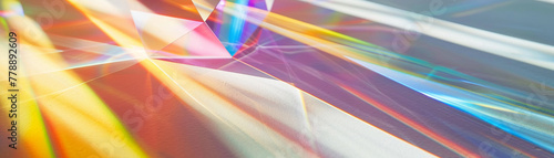 Abstract background with blurred colorful lines suggesting speed and energy photo