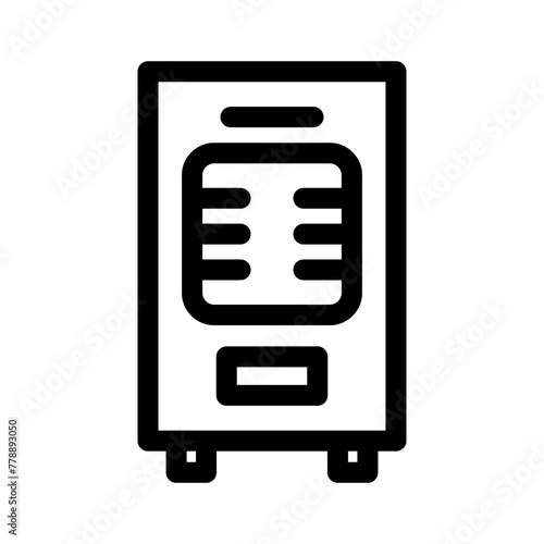 dehumidifier icon or logo isolated sign symbol vector illustration - high quality black style vector icons