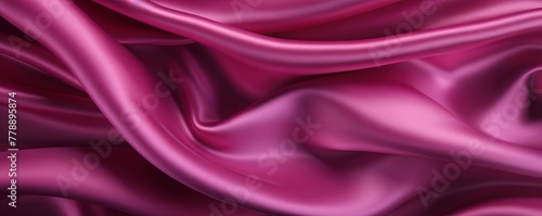 Magenta vintage cloth texture and seamless background with copy space silk satin blank backdrop design