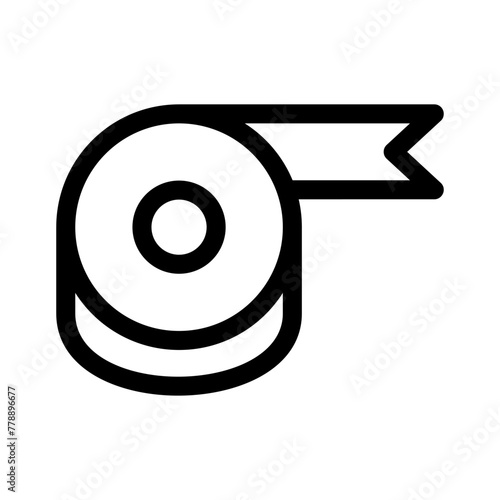 duct tape icon or logo isolated sign symbol vector illustration - high quality black style vector icons