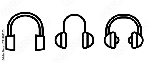 ear muffs icon or logo isolated sign symbol vector illustration - high quality black style vector icons