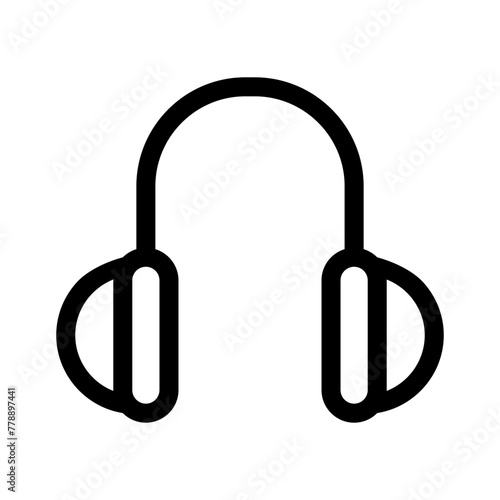 ear muffs icon or logo isolated sign symbol vector illustration - high quality black style vector icons