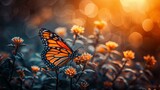 A butterfly with colorful wings rests on the petals of a flower.
  biodiversity and environmental conservation, and screensavers for environmental and educational publications.