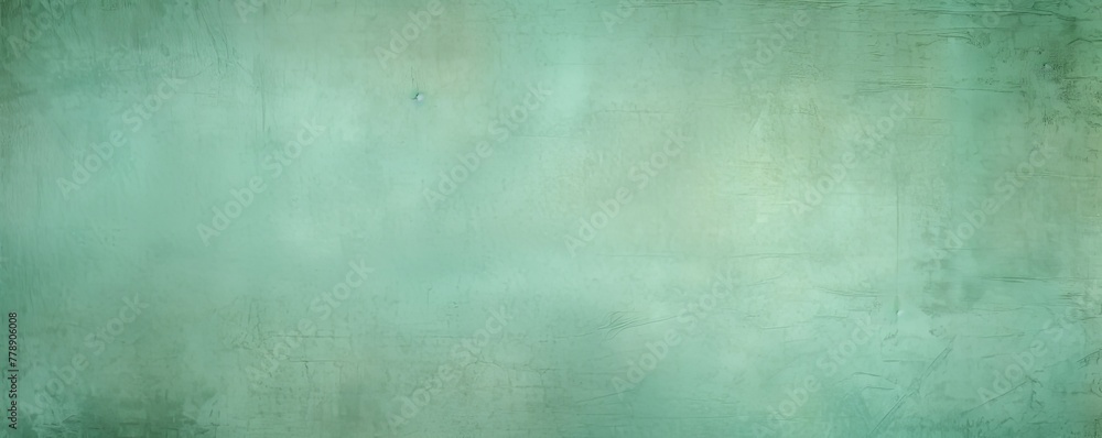 Mint Green paper texture cardboard background close-up. Grunge old paper surface texture with blank copy space for text or design 