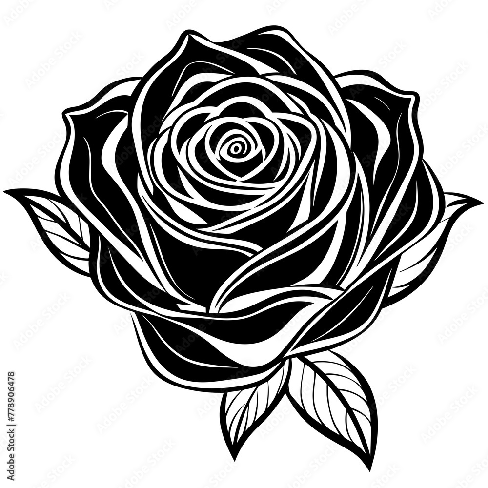 Flower vector illustration.
Flower vector illustration.
