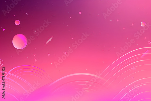 abstract background with hearts made by midjourney