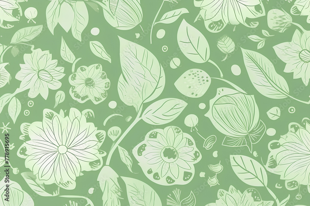 seamless floral pattern made by midjourney seamless floral pattern made by midjourney