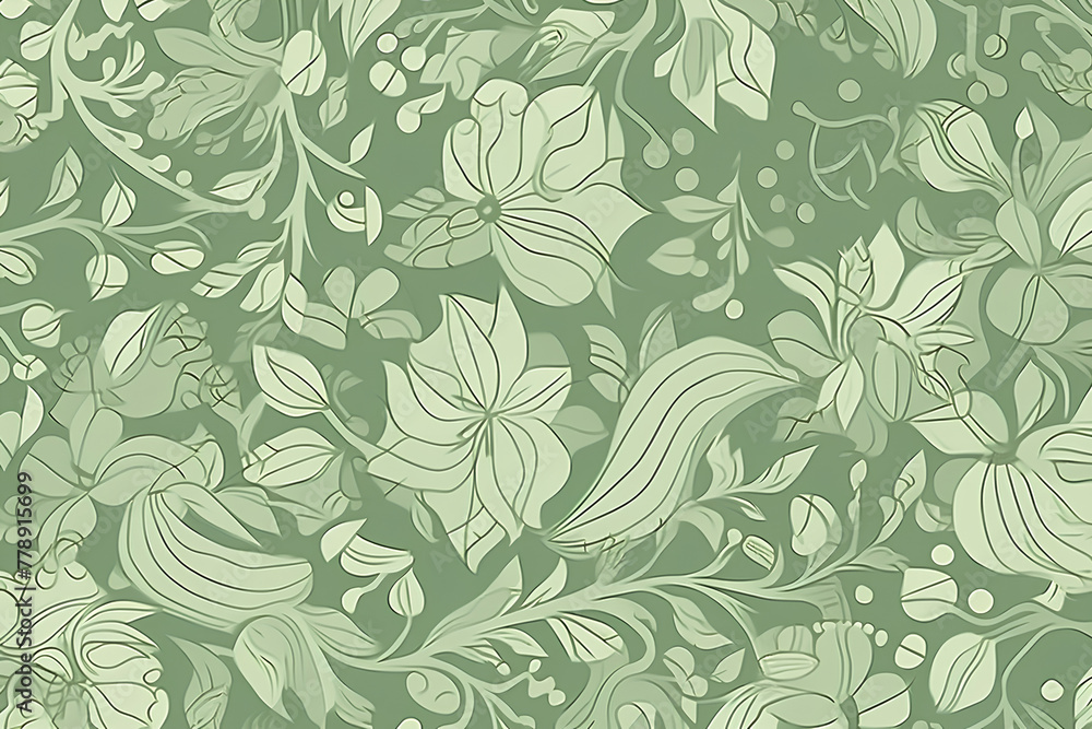seamless floral background made by midjourney seamless floral background made by midjourney