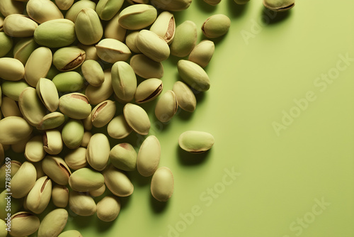 beans on a wooden background made by midjourney