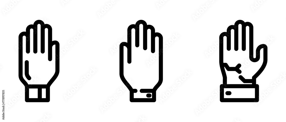 protective gloves icon or logo isolated sign symbol vector illustration - high quality black style vector icons
protective gloves icon or logo isolated sign symbol vector illustration - high quality black style vector icons