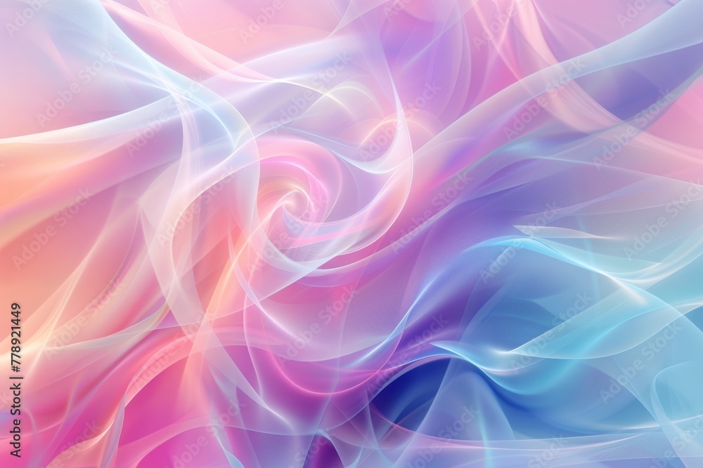 Swirling Pastel Abstract Background in Pink and Blue Swirling Pastel Abstract Background in Pink and Blue