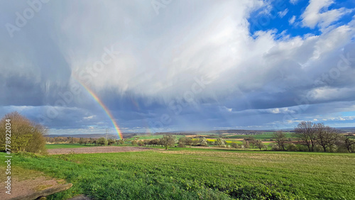 Regenbogen im Odenwald