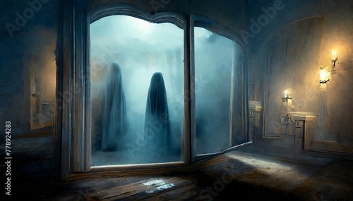 night spirits and ghosts photo