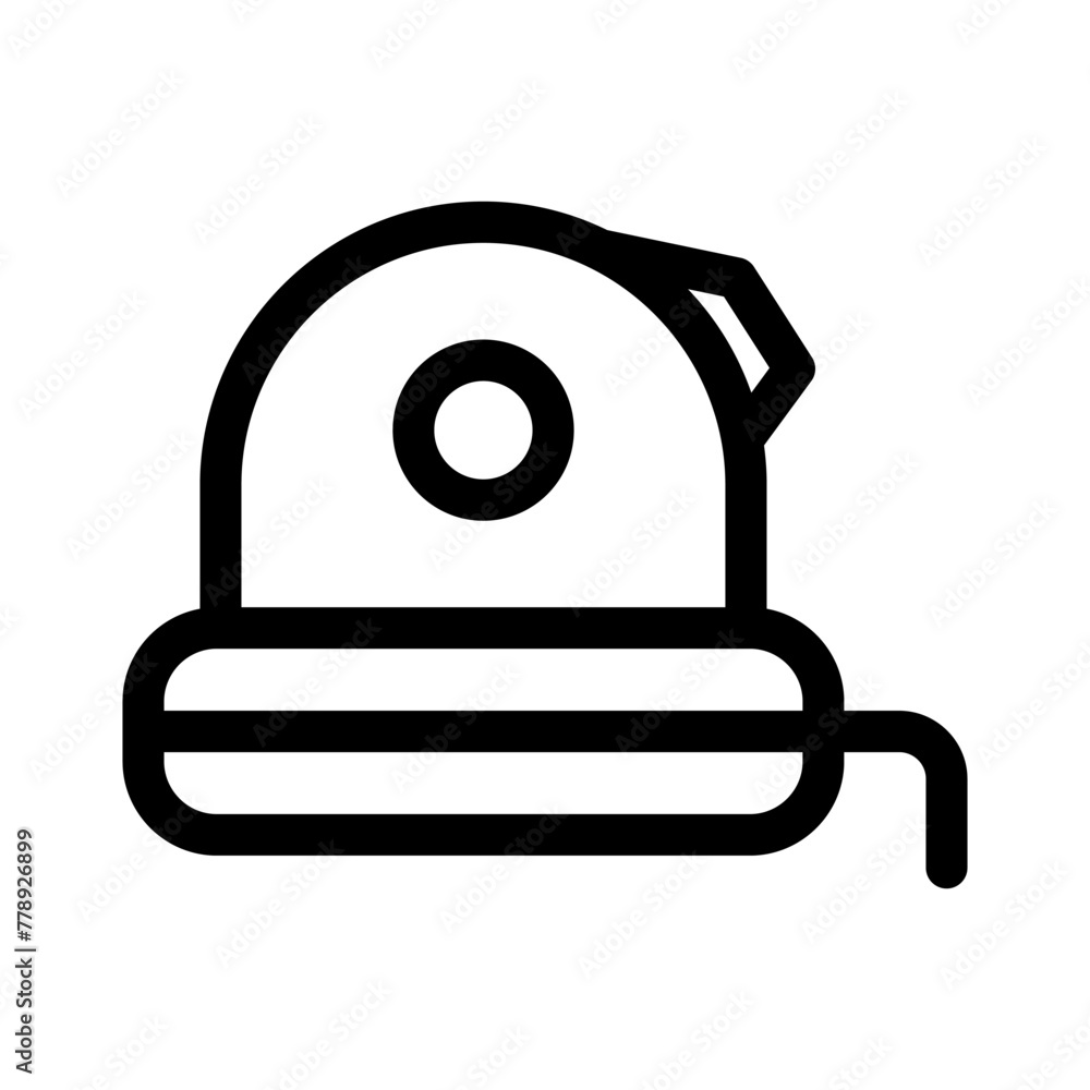 tape measure icon or logo isolated sign symbol vector illustration - high quality black style vector icons tape measure icon or logo isolated sign symbol vector illustration - high quality black style vector icons