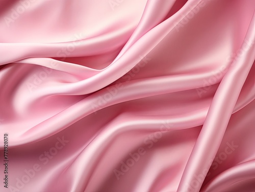 Pink vintage cloth texture and seamless background with copy space silk satin blank backdrop design 