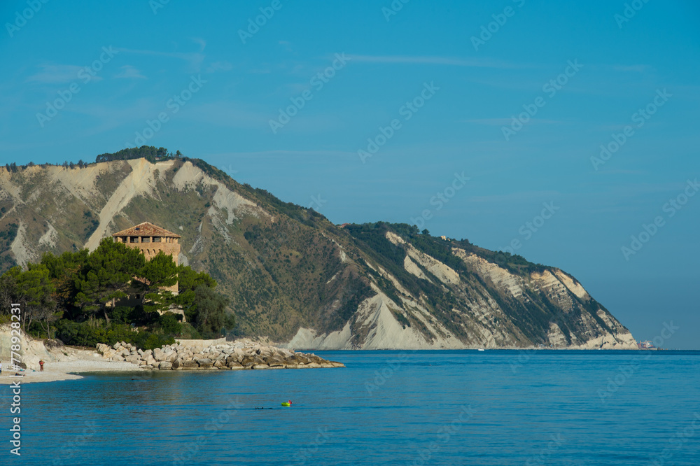 Ancona Conero Regional Park the coastline and the beaches of the Conero Mount Ancona Conero Regional Park the coastline and the beaches of the Conero Mount