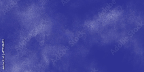 Modern Light sky blue shades watercolor background. Grunge smog texture. blue sky with clouds. blurred and grainy Blue powder explosion on white background. sky background with white fluffy clouds.