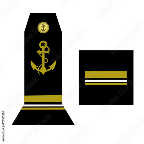 Galon de l'armée de la marine nationale française: Maître principal	