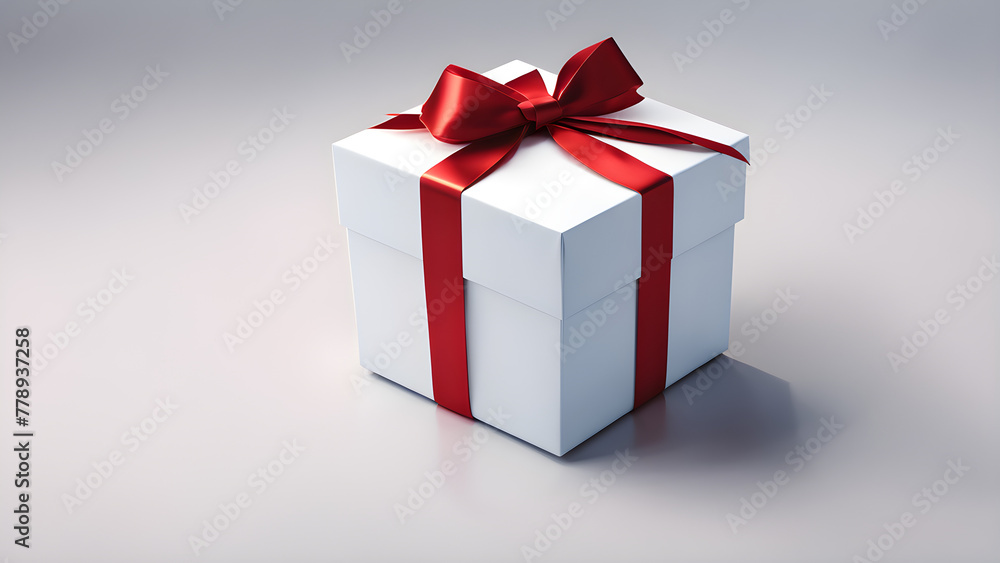This is an image of nice gift boxes on a white background. generative ai. This is an image of nice gift boxes on a white background. generative ai.
