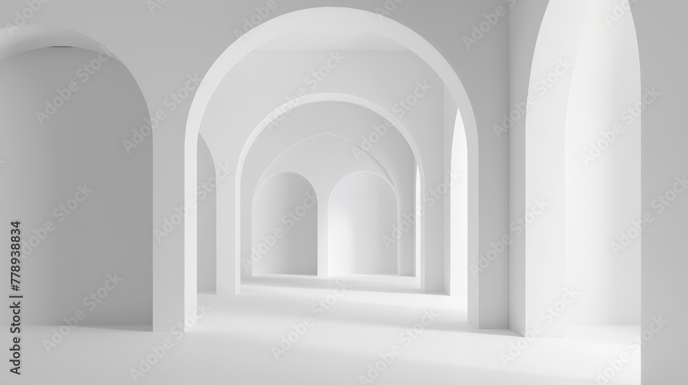 Fototapeta premium white interior background