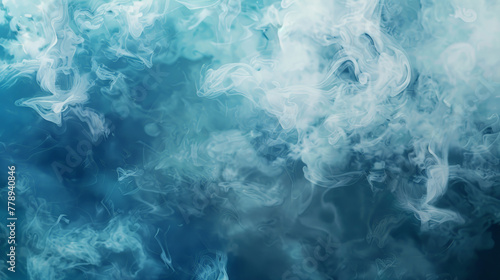 blue smoke background