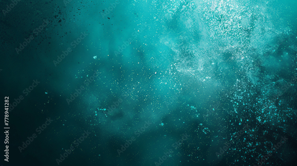 teal green grainy color background teal green grainy color background
