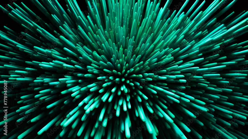 Obraz premium 3D abstract backdrop including hyperspace zoom pattern background