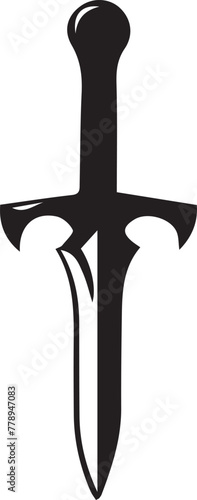 Sword Silhouettes Sword EPS Vector Magical Sword Clipart