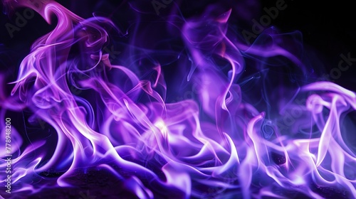 紫の炎の素材02