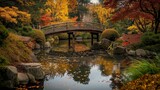 日本庭園・秋