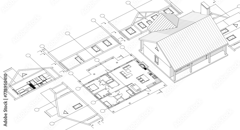 house project architectural sketch 3d house project architectural sketch 3d
