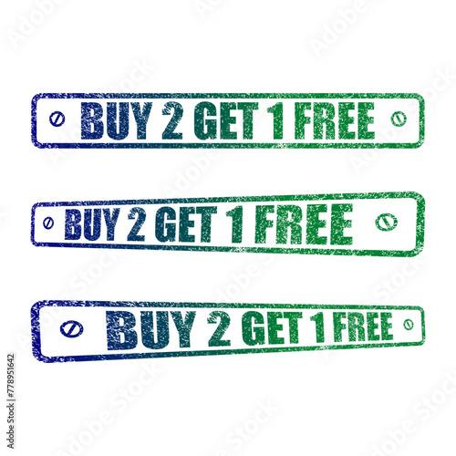 buy 2 get 1 free set of stamps
