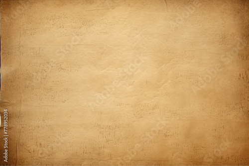 Tan paper texture cardboard background close-up. Grunge old paper surface texture with blank copy space for text or design 