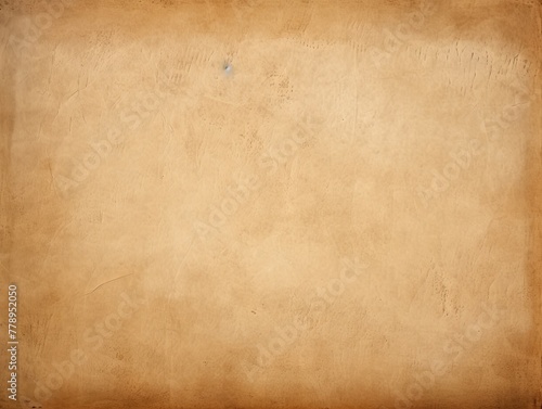 Tan paper texture cardboard background close-up. Grunge old paper surface texture with blank copy space for text or design 