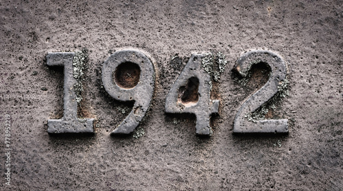 Plakat 1942 Jahreszahl