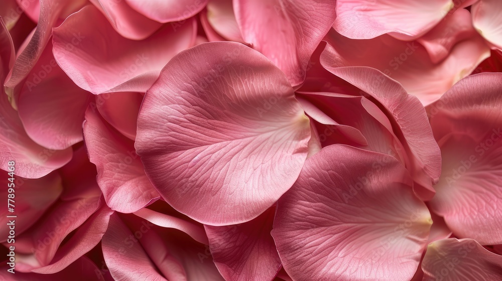 Pink rose petals as a background. Pink rose petals as a background.