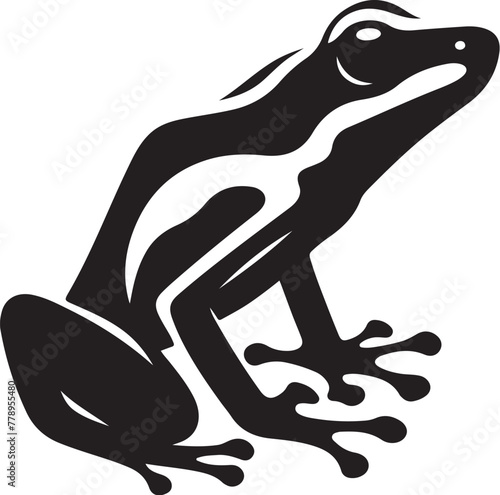 VECTORIZED POISONO FROG SILHOUETTE FOR DIGITAL CONTENT CREATION, VECTORIZED AMAZON POISONO FROG IMAGES FOR PRINTS, DIGITAL STIKERS, SOCIAL NETWORKS AND ANIMATED LOGOS