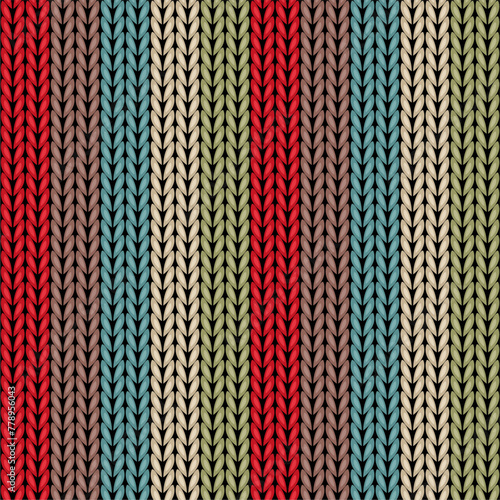 Knitted background pattern wallpaper knitting decorative