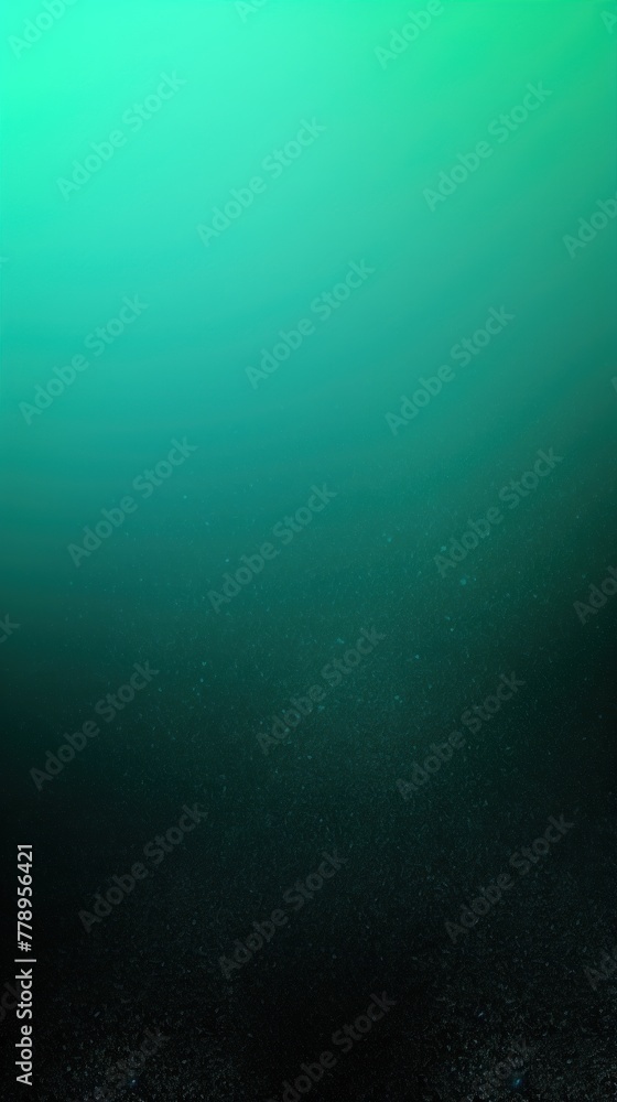 Mint Green black glowing grainy gradient background texture with blank copy space for text photo or product presentation