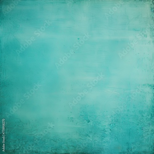 Turquoise hue photo texture of old paper with blank copy space for design background pattern  © GalleryGlider